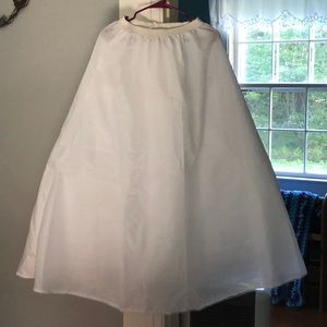 Wedding dress petticoat